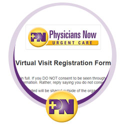 Online Registration Form - Physicians Now Urgent Care in Rockville, MD