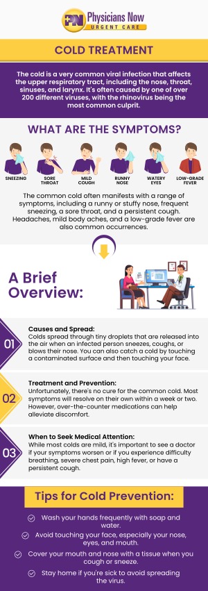Cold or flu? Differentiating these two can be difficult because the symptoms are similar. In fact, our providers sometimes need to perform a series of tests to clearly identify whether you are battling a cold or the flu. Visit Physicians Now Urgent Care and Walk-In Clinic for cold & flu treatment. Contact Us, walk in, or reserve your spot online! We are located at 15215 Shady Grove Road, Suite 100, Rockville, MD 20850. Cold or flu? Differentiating these two can be difficult because the symptoms are similar. In fact, our providers sometimes need to perform a series of tests to clearly identify whether you are battling a cold or the flu. Visit Physicians Now Urgent Care and Walk-In Clinic for cold & flu treatment. Contact Us, walk in, or reserve your spot online! We are located at 15215 Shady Grove Road, Suite 100, Rockville, MD 20850.